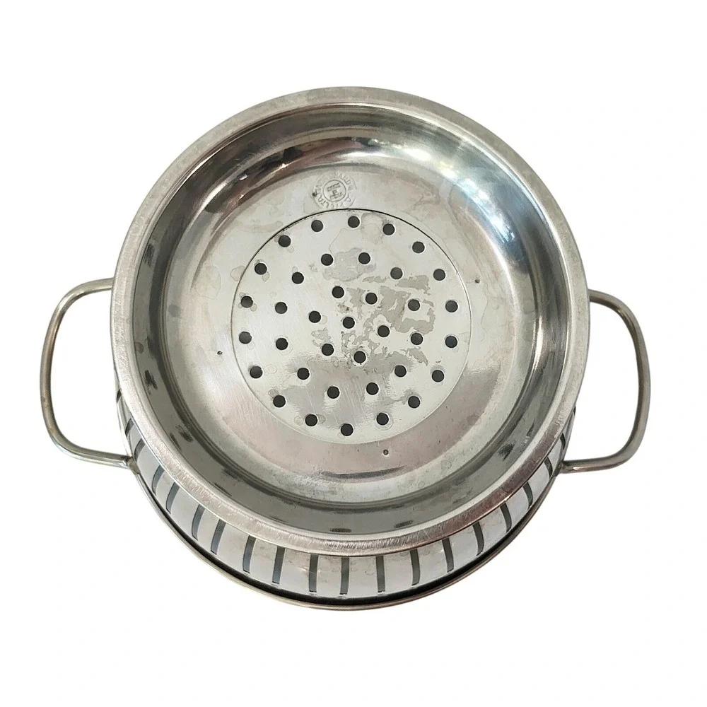 Wazir Chand And Co.‎ Stainless Metal Colander 8.25